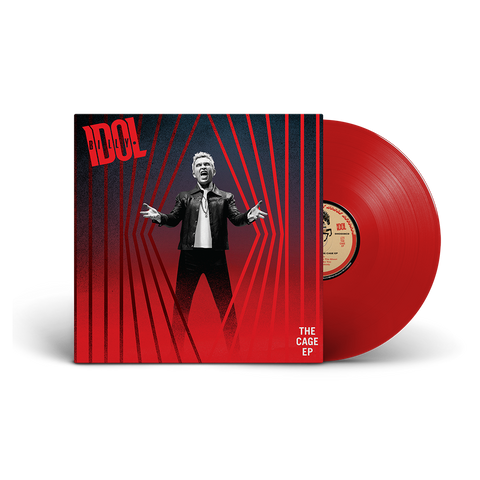 Billy Idol - The Cage Ep (Indie Exclusive Red) Vinyl New