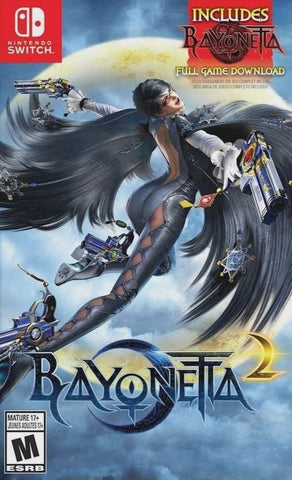 Bayonetta 2 (Bayonetta 1 Digital Download Only) Switch New