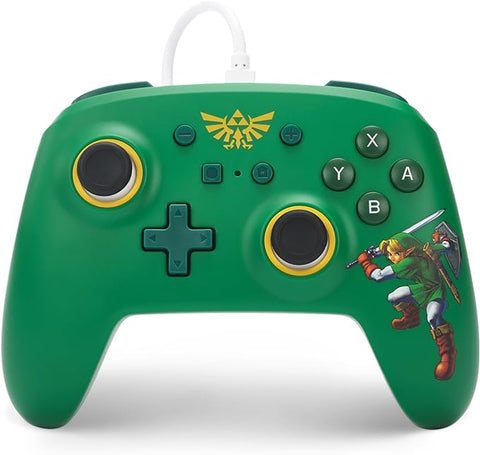 Switch Controller Wired Power A Zelda Hyrule Defender New