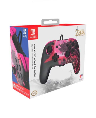 Switch Controller Wired PDP Calamity Ganon Zelda BOTW New