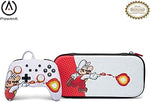 Switch Carry Case and Controller Combo Mario Fireball New