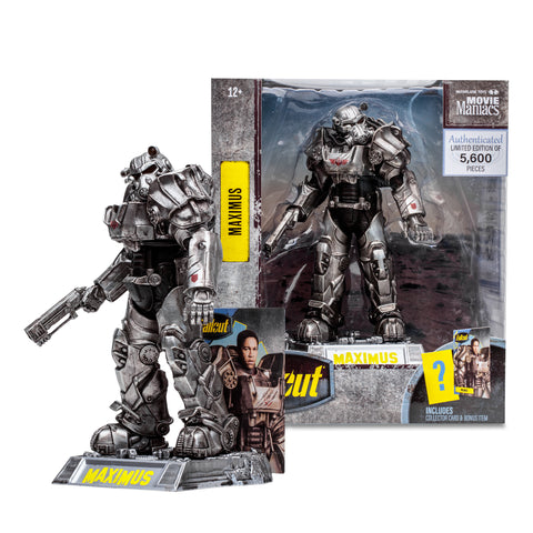 Fallout Movie Maniacs Maximus Limited Edition Of 5600 Pieces New
