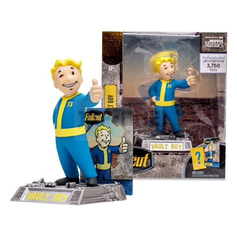 Fallout Movie Maniacs Vault Boy Limited Edition Of 3750 New