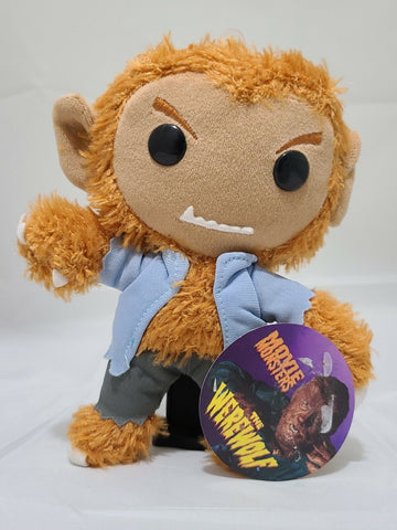 Movie Monsters Funko The Wolfman 7" Plush New
