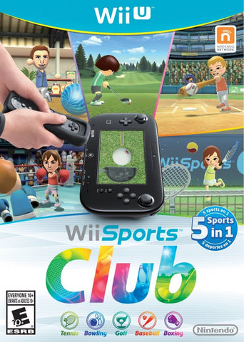 Wii Sports Club (small damage to artwork) Wii U Used