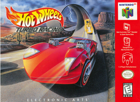 Hot Wheels Turbo Racing N64 Used Cartridge Only