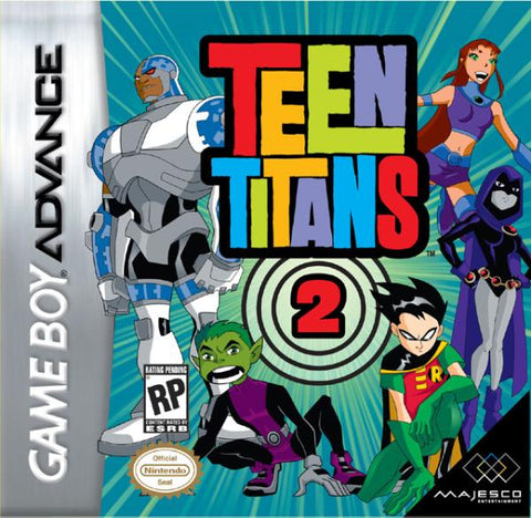 Teen Titans 2 Gameboy Advance Used Cartridge Only