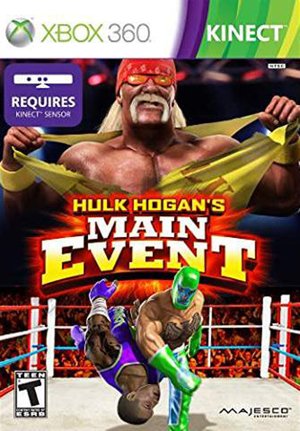 Hulk Hogans Main Event Kinect Required 360 Used