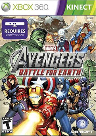 Marvel Avengers Battle For Earth Kinect Required 360 Used