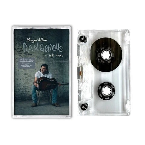 Morgan Wallen - Dangerous The Double Album (Double Clear) Cassette New