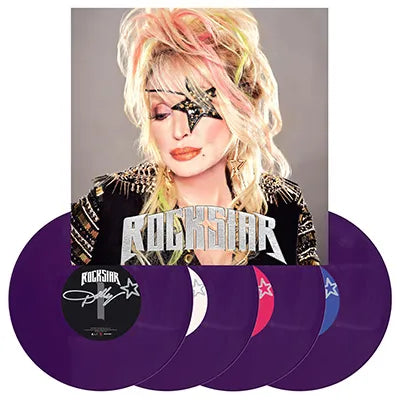 Dolly Parton - Rockstar (Indie Exclusive Alternate Cover 4Lp Opaque Deep Purple) Vinyl New