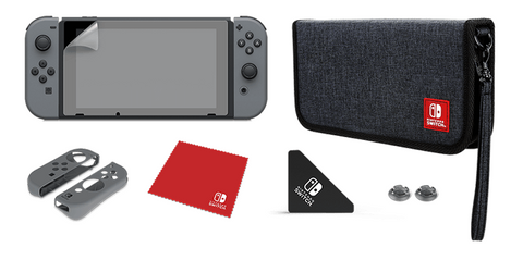 Switch Carry Case PDP Starter Kit New
