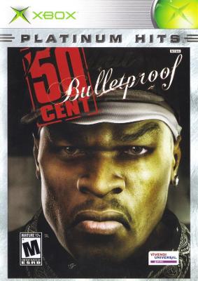 50 Cent Bulletproof Platinum Hits Xbox Used