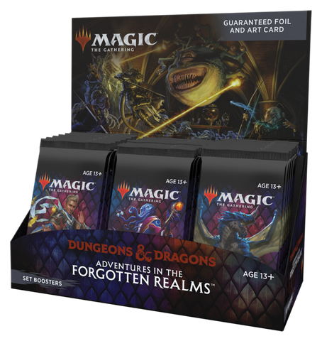 Magic Adventures In The Forgotten Realms Set Booster Box