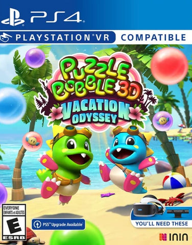 Puzzle Bobble 3D PS4 New