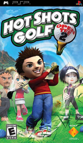 Hot Shots Golf Open Tee 2 PSP New