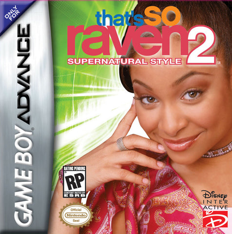 Thats So Raven 2 Supernatural Style Gameboy Advance Used Cartridge Only