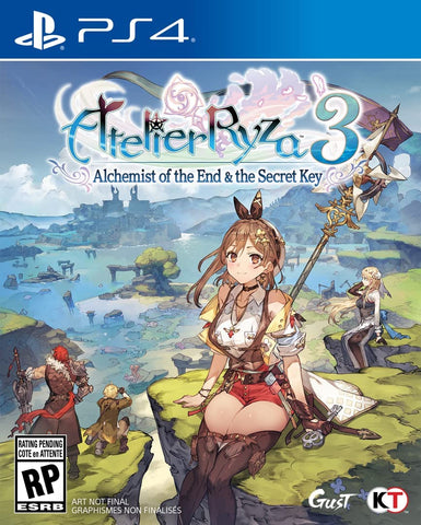 Atelier Ryza 3 Alchemist Of The End & The Secret Key PS4 New