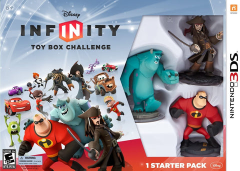 Disney Infinity Toy Box Challenge 3DS New