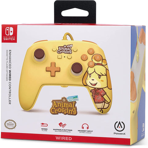 Switch Controller Wired Power A Animal Crossing New Horizons Isabelle New