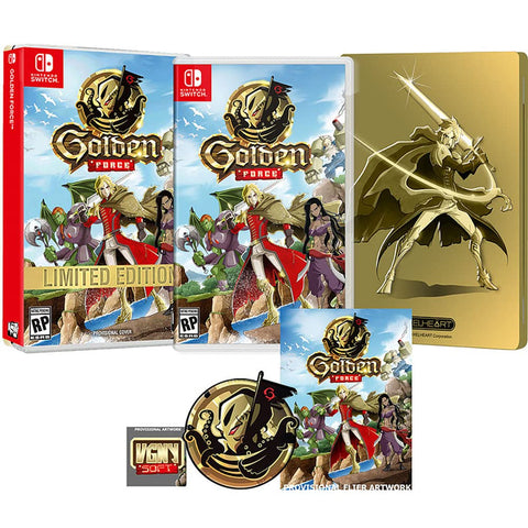 Golden Force Limited Edition Switch New