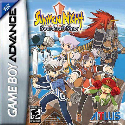 Summon Night Swordcraft Story Gameboy Advance Used Cartridge Only
