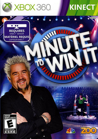 Minute To Win It Kinect Required 360 Used