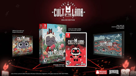 Cult Of The Lamb Deluxe Edition Switch Used
