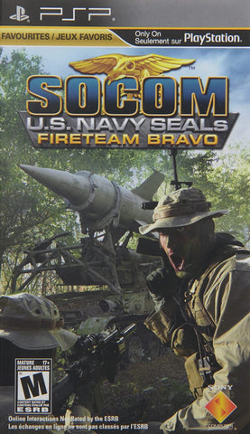 Socom Fireteam Bravo PSP New