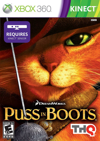 Puss In Boots Kinect Required 360 Used