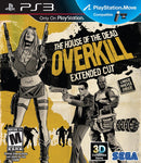 House Of The Dead Overkill Extended Cut PS3 Used