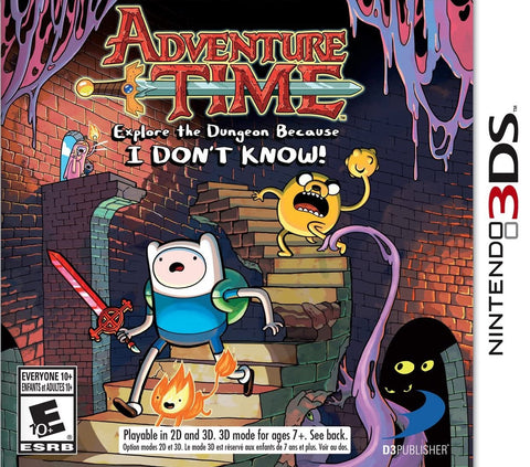 Adventure Time Explore The Dungeon Because I Dont Know 3DS New