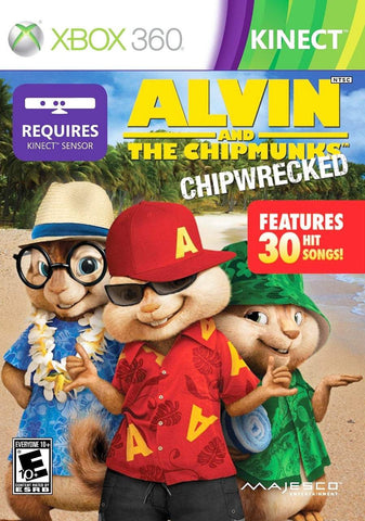 Alvin and The Chipmunks Chipwrecked Kinect Required 360 Used