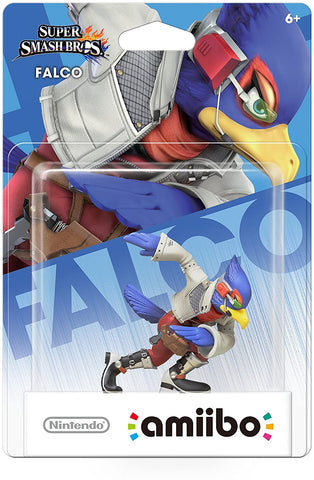 Amiibo Super Smash Bros Falco Damaged Box New