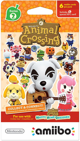 Animal Crossing Amiibo Cards Series 2 Pack New