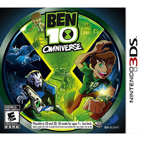 Ben 10 Omniverse 3DS Used Cartridge Only