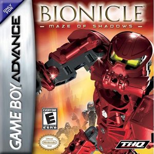 Bionicle Maze Of Shadows Gameboy Advance Used Cartridge Only