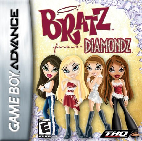 Bratz Forever Diamondz Gameboy Advance Used Cartridge Only