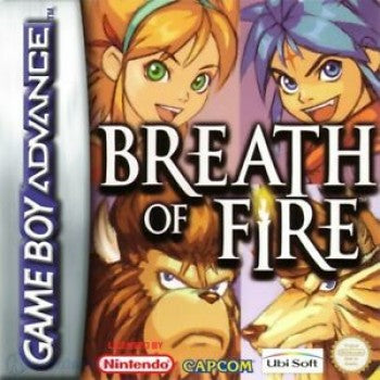 Breath Of Fire Gameboy Advance Used Cartridge Only