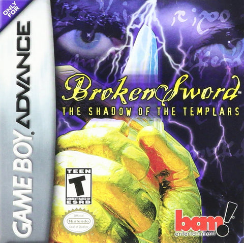 Broken Sword The Shadow Of The Templars Gameboy Advance Used Cartridge Only