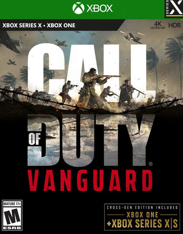 Call of Duty Vanguard Internet Required Xbox Series X New