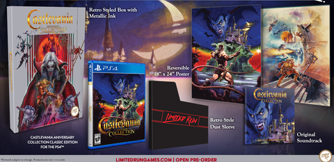 Castlevania Anniversary Collection Classic Edition LRG PS4 New