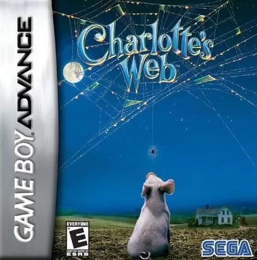 Charlottes Web Gameboy Advance Used Cartridge Only