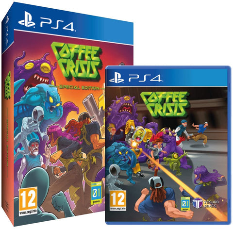 Coffee Crisis Special Edition Import PS4 New