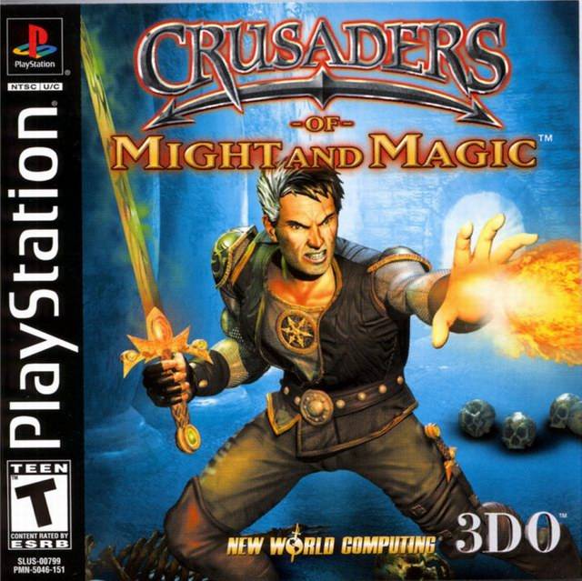 Crusaders Of Might Magic PS1 Used Iceman Video Games