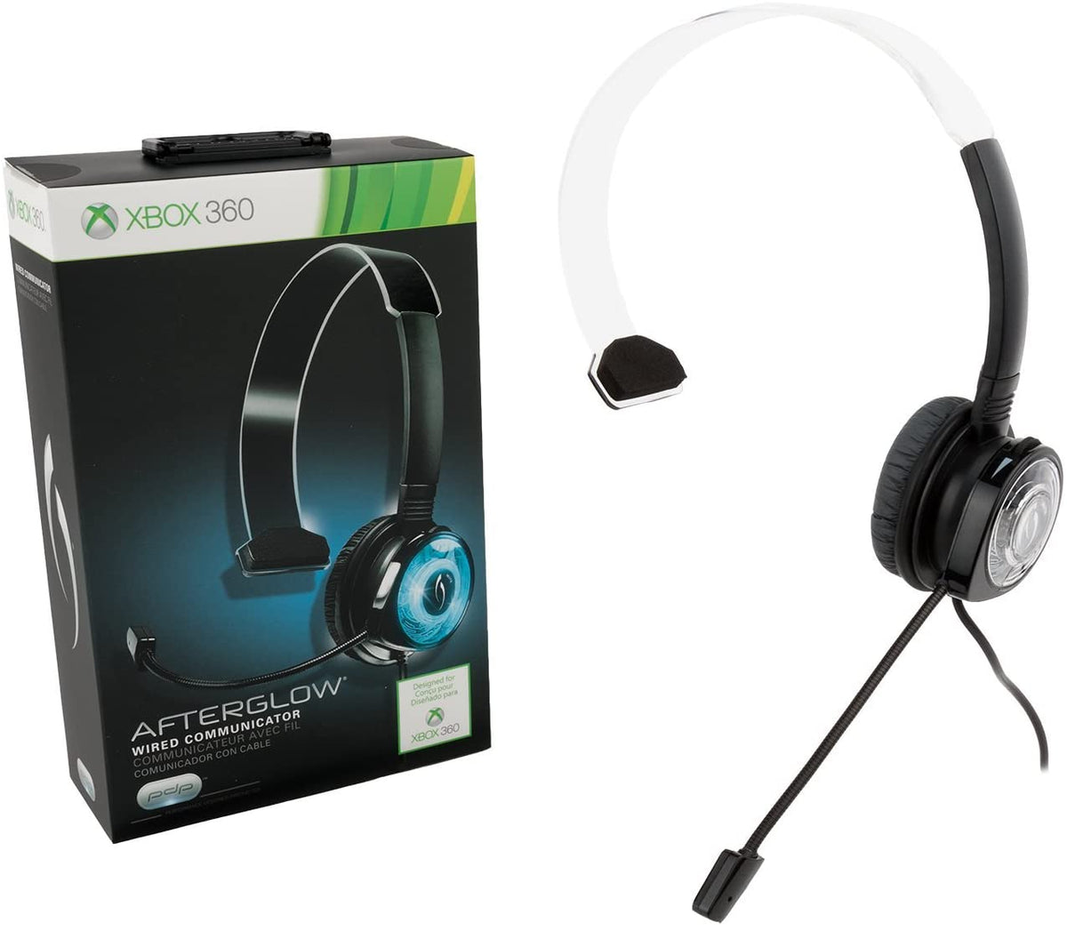 Headset xbox 360 pdp afterglow discount