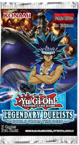Yugioh Legendary Duelists Duels From The Deep Booster Pack Booster Pack