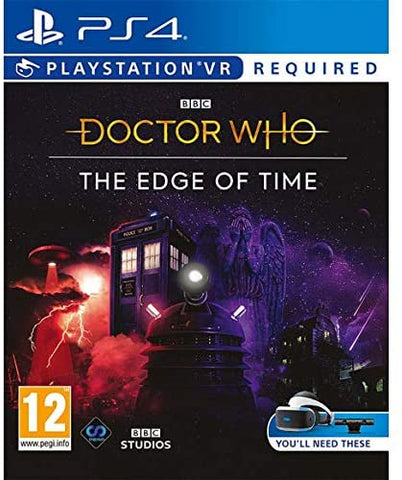 Doctor Who Edge of Time VR Required PS4 New