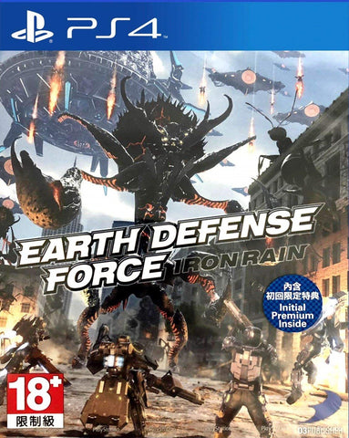 Earth Defense Force Iron Rain Import PS4 New