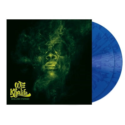 Wiz Khalifa - Rolling Papers (Blue Splatter) Vinyl New